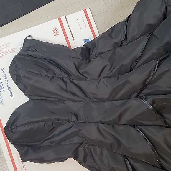 MISS NEW YORK Black mini strapless tulle sequin sweetheart neck dress - Picture 3 of 8